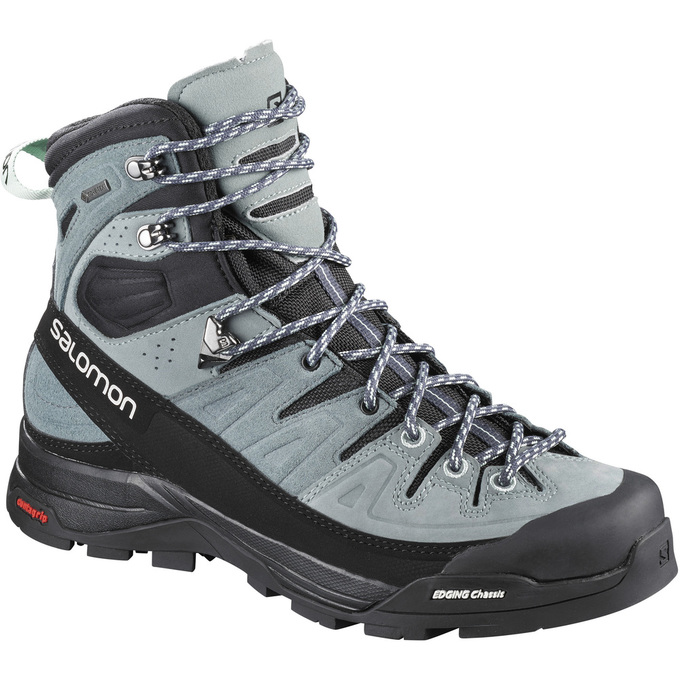 Bottes De Randonnée Salomon Femme Turquoise Clair / Noir - Salomon X ALP HIGH LTR GTX® W - France (9